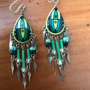 Dangly earrings